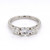 Platinum 1.52ct Round Brilliant Diamond Graduated 3 Stone Ring murray co jewellers belfast engagement rings