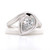 Platinum 1.05ct Lab Grown Pear Diamond Solitaire Ring murray co jewellers belfast engagement rings