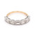 18ct Yellow Gold 1.15ct Oval & Emerald Cut Diamond Eternity Ring murray co jewellers belfast