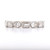18ct Yellow Gold 1.15ct Oval & Emerald Cut Diamond Eternity Ring murray co jewellers belfast