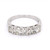 Platinum 1.50ct Round Brilliant Diamond 5 Stone Ring murray co jewellers belfast eternity rings