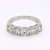 Platinum 2.00ct Round Brilliant Diamond 5 Stone Ring murray co jewellers belfast eternity rings