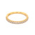 18ct Yellow Gold 0.25ct Diamond Claw Set Wedding Ring murray co jewellers belfast wedding rings