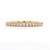 18ct Yellow Gold 0.25ct Diamond Claw Set Wedding Ring murray co jewellers belfast wedding rings