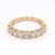 18ct Yellow Gold 1.25ct Diamond Claw Set Eternity Ring murray co jewellers belfast wedding rings eternity rings