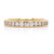 18ct Yellow Gold 0.33ct Diamond Channel Set Wedding Ring murray co jewellers belfast wedding rings eternity rings