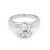 18ct White Gold 1.72ct Round Brilliant Diamond Solitaire Ring murray co jewellers belfast engagement rings
