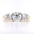18ct Yellow Gold 1.62ct Round Brilliant Diamond 3 Stone Ring murray co jewellers belfast engagement rings