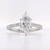 Platinum 1.27ct Lab Grown Marquise Diamond Solitaire Ring murray co jewellers belfast engagement rings