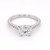 Platinum 1.24ct Lab Grown Round Brilliant Diamond Solitaire Ring murray co jewellers belfast engagement rings