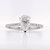 Platinum 1.22ct Lab Grown Pear Diamond Solitaire Ring murray co jewellers belfast engagement rings