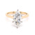 18ct Yellow Gold 2.02ct Lab Grown Marquise Diamond Solitaire Ring murray co jewellers belfast engagement rings