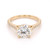 18ct Yellow Gold 2.32ct Lab Grown Round Brilliant Diamond Solitaire Ring murray co jewellers belfast engagement rings