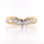 18ct Yellow Gold Shaped 0.25ct Diamond Set Wedding Ring murray co jewellers belfast wedding rings eternity rings