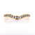 18ct Yellow Gold 0.30ct Diamond Channel Set Shaped Wedding Ring murray co jewellers belfast wedding rings eternity rings