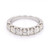Platinum 1.00ct Diamond Bar Set 7 Stone Eternity Ring murray and co jewellers belfast