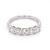 Platinum 1.03ct Lab Grown Diamond 5 Stone Ring murray co jewellers belfast eternity rings