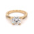 18ct Yellow Gold 2.16ct Lab Grown Diamond Solitaire Ring murray co jewellers belfast engagement rings