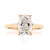 18ct Yellow Gold 2.08ct Lab Grown Elongated Cushion Diamond Ring murray co jewellers belfast engagement rings