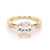 18ct Yellow Gold 2.40ct Lab Grown Oval Diamond Solitaire Ring murray co jewellers belfast engagement rings