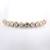 9ct Yellow Gold 11.82ct Lab Grown Diamond Rub Over Tennis Bracelet murray co jewellers belfast bracelets
