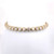 9ct Yellow Gold 5.38ct Lab Grown Diamond Rub Over Tennis Bracelet murray co jewellers belfast bracelets