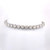 18ct White Gold 6.89ct Lab Grown Diamond Claw Set Tennis Bracelet murray co jewellers belfast bracelets