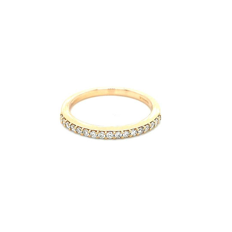 18ct Rose Gold Claw Set 0.25ct Diamond Wedding Ring diamond ring engagement ring belfast wedding ring eternity ring diamond jewellery
