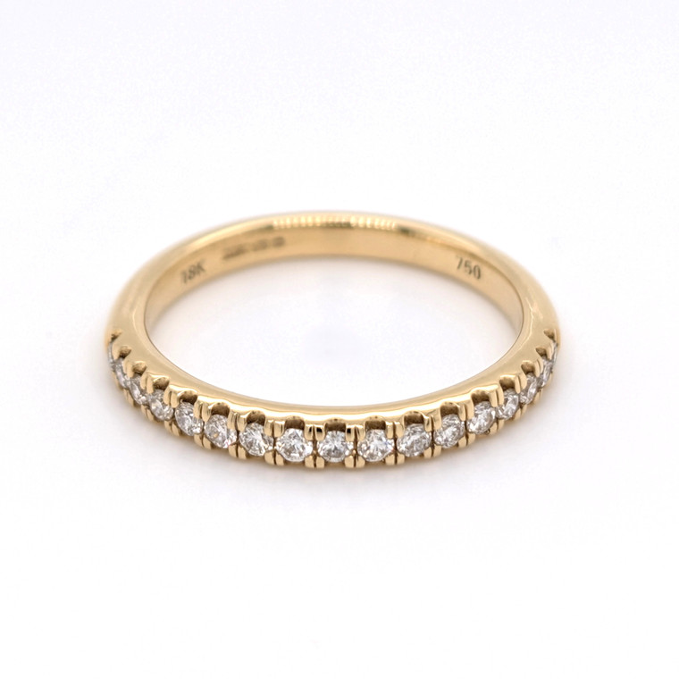 18ct Yellow Gold 0.24ct Diamond Wedding Ring murray co jewellers belfast wedding rings eternity rings