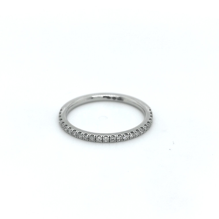 Platinum 0.25ct Diamond Claw Set Wedding Ring murray and co jewellers belfast