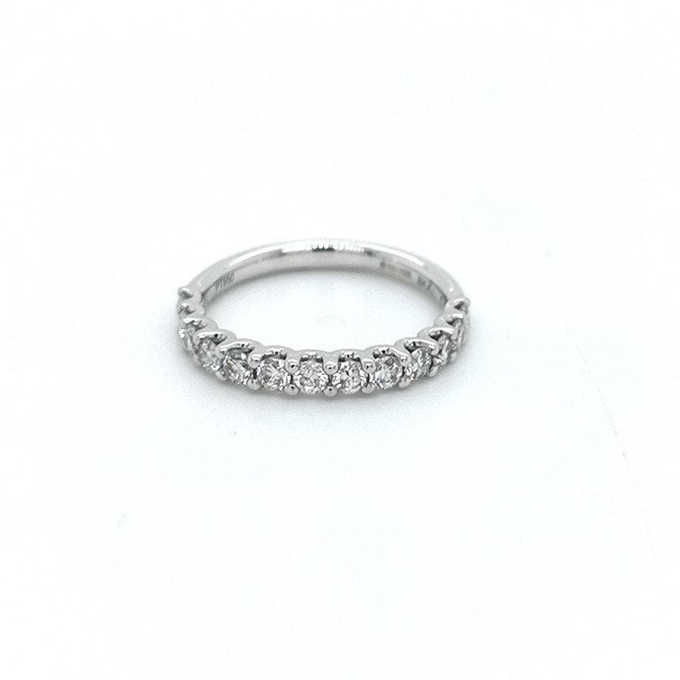 Platinum 0.75ct Round Brilliant Diamond Eternity Ring murray co jewellers belfast