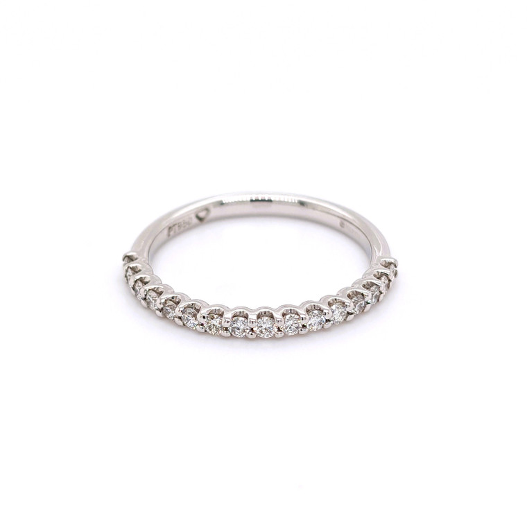 Platinum Claw Set 0.30ct Diamond Wedding Ring murray co jewellers belfast