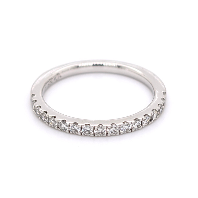Platinum 0.35ct Diamond Claw Set Wedding Ring murray co jewellers belfast wedding rings eternity rings