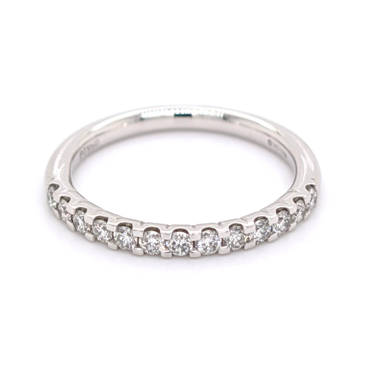 Platinum 0.33ct Diamond Claw Set Wedding Ring murray co jewellers belfast wedding rings eternity rings