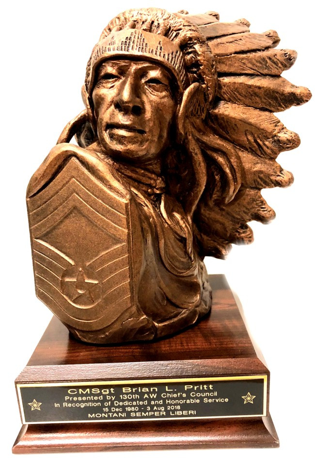 Air Force Statue of Liberty Award - Mai's Jewelry & Engravers