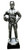 15" tall U.S. Air Force pilot military statue mounted on a small base.  Great artistic detail and accuracy. Free engraving.