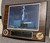 Laminated cherry plaque, 12" x 15", for an 8.5" x 11" photo, including two logos. The displayed NSA photo is included.