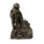 Combat medic military statue "Calling Dustoff" without base and without engraving.  Includes small removable plate that can be laser engraved or have a 2" x 2-1/2" engraving plate attached.