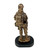 Soldier Standing with Rifle Military Statue, 14" tall bronze tone mounted on black base, with free engraving.