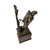 Our standout product, the Warrior Ethos Military Statue, powerfully represents our core value as Soldiers: we will never leave a fallen comrade. This striking statue shows a service member carrying a wounded warrior, mounted on a cherry-laminated base measuring 6-1/2" W x 6-1/2" D x 5" H, with a total height of 15-1/2". The back wall displays the warrior ethos, and the Army medallion can be swapped for another service emblem or replaced with a unit coin.