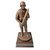 This impressive male military statue depicts an Artillery Soldier known as "CANNONEER," and it is mounted on a walnut laminated base measuring 6-1/2 inches wide by 6-1/2 inches deep and 2 inches in height. Total height of the statue and base is 14-3/4 inches. A slot is incorporated at the base of statue for the installation of a challenge coin.