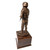 17-1/2" Total height awesome warrior male military statue mounted on a 6-1/5" long by 6-1/2 x wide by 5" high laminated cherry base. Coin not included. "Mission Ready" is an excellent choice for a female Warrior. Engraving area is 5-1/2 by 3-1/2".