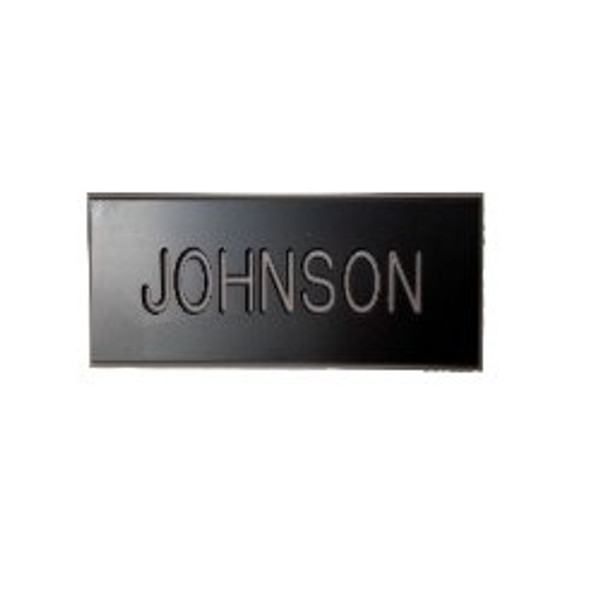 For only $6.50 plus shipping, you can get a smooth surface brown AGSU nameplate with white letters that is 1" x 3" and approved by the US Army. This is the highest quality and most accurate nameplate you can find, with over 450K happy customers. Order by 12 Noon Eastern Time and get it shipped within 72 hours.