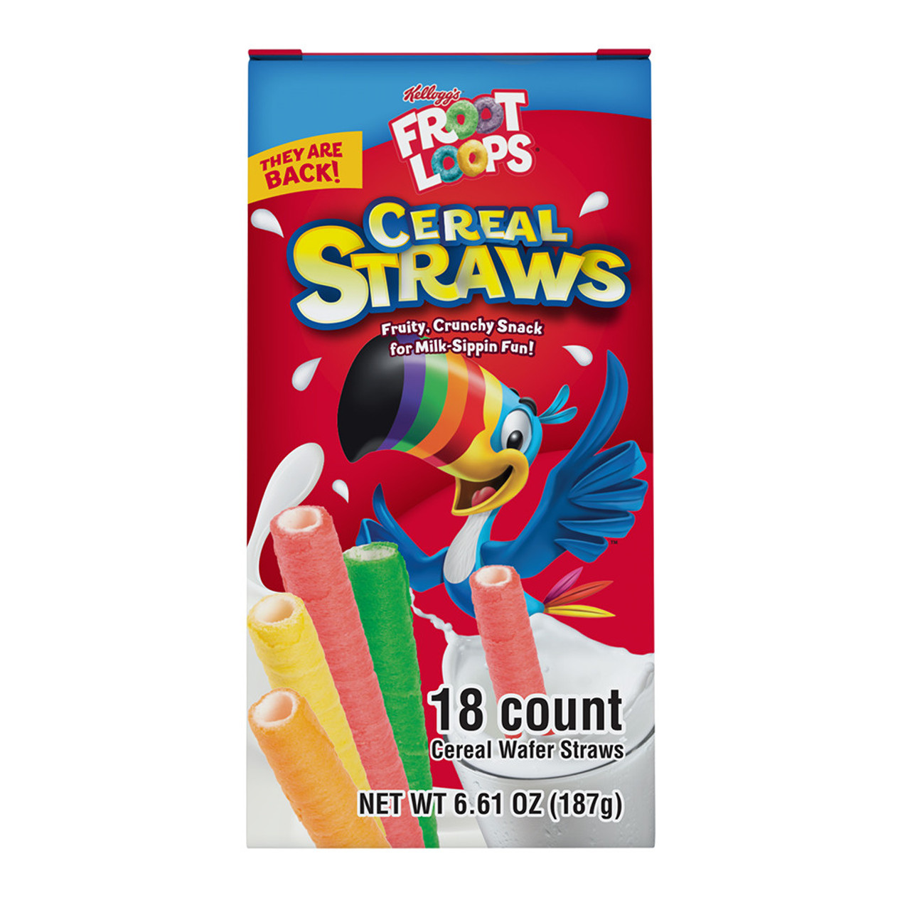 Froot Loops Cereal Straws 18 Count