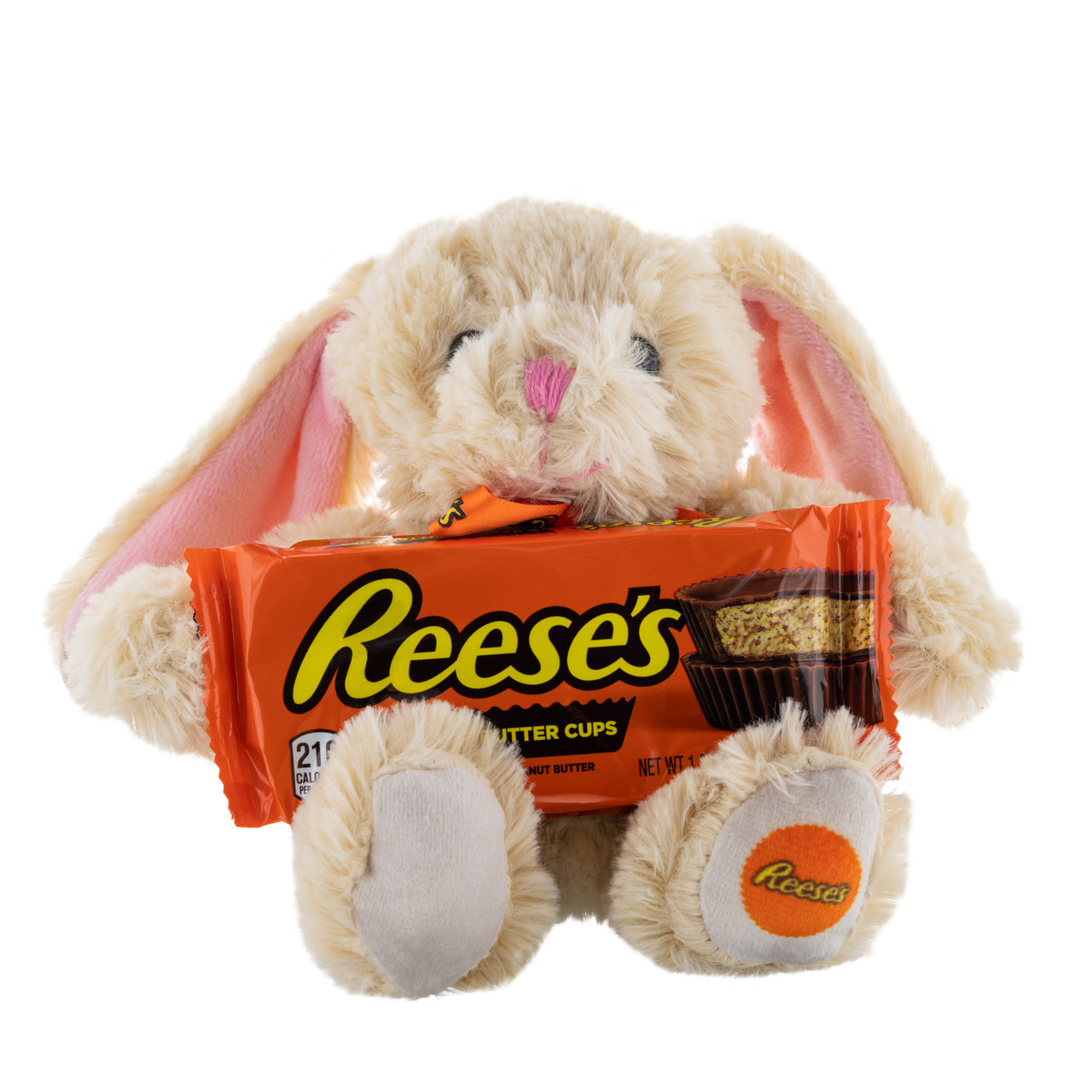 Reese's Long Ear Bunny Plush with Chocolate Bar (Case of 6)