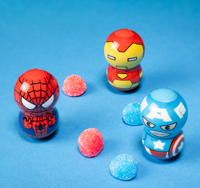 Finders Keepers Marvel Flipperz with Gummies