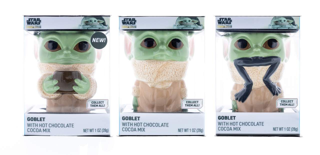 Star Wars Goblet with Chocolate Cocoa Mix Set, 2 Piece 