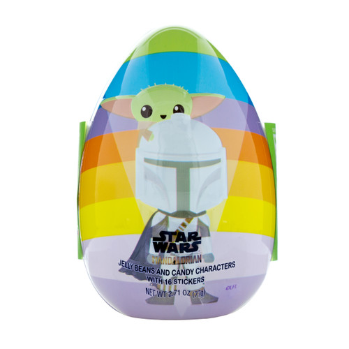 Mandalorian Jumbo Egg with Candy and Stickers