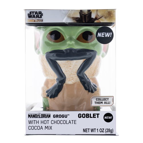 NEW Star Wars "The Child" Grogu Goblet with Hot Cocoa Mix