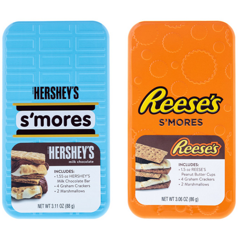 Hershey's and Reese's S'mores Tins (set of 2)